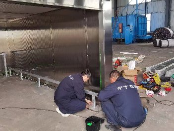 电缆交联房